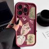 Pro iPhone 16 15 Pro Max 14 Plus 13 12 Pro 11 XS XR 8 7 Kryt Bílé květy Nárazuvzdorná měkká ochrana objektivu Pouzdro na telefon