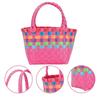 Colorful Plastic Basket for Mini Storage Holder Use 1Pcs Beach Bag