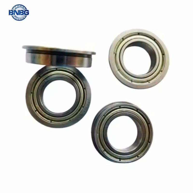 2pcs F6800ZZ F6801ZZ F6802ZZ F6803ZZ F6804ZZ F6805ZZ 25x37x7mm Flange Thin Wall Ball Bearing Metal Shielded Flanged Bearings