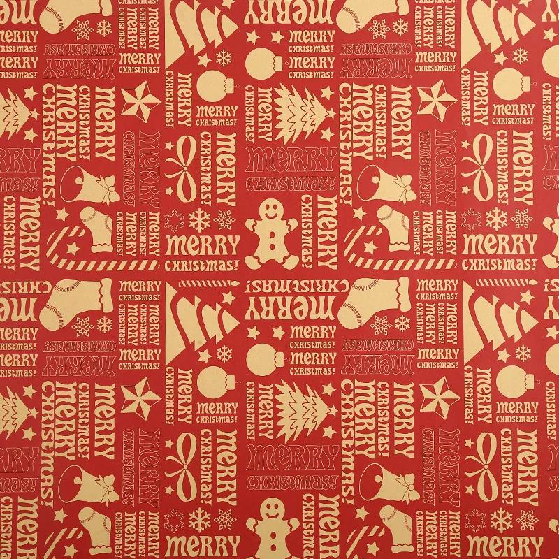 Kraft Gift Wrapping Paper Christmas Gift Packing Paper Parcel Packing Art Craft Home Decoration Festive Party Supplies