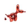 Trendy Resin Poop Dog Balloon Figurine - Modern Home Decor Ornament