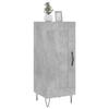 VidaXL Buffet Gris béton 34,5x34x90 cm Bois d'ingénierie 830440