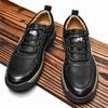 Herren Freizeit Schuhe 2026: Bequemes rundes Zehenteil, Wander- & Business-Leder, Britischer Stil