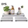 3Pcs Water Absorbing Stone Tray Stripe Design Quick Drying Sink Drain Mat Anti-Slip Soap Holder Kitchen Bathroom Vanity Trays