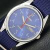 REFURBISHED MENS SEIKO 5 AUTOMATIC 6309A JAPAN ARABIC BLUE DIAL WATCH A427354-2 QRL-a427354