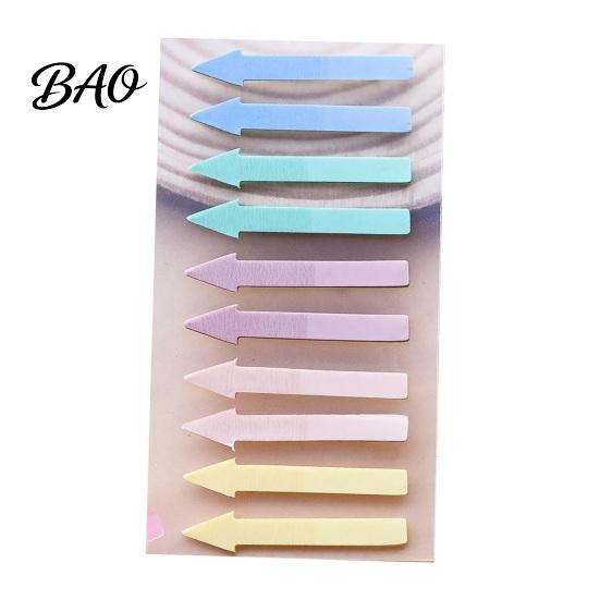 Planner Accessories Arrow Index Tab Stickers, Translucent PET Page Markers, Writable Note Flags Colorful Sticky for Organizing Book And File Document