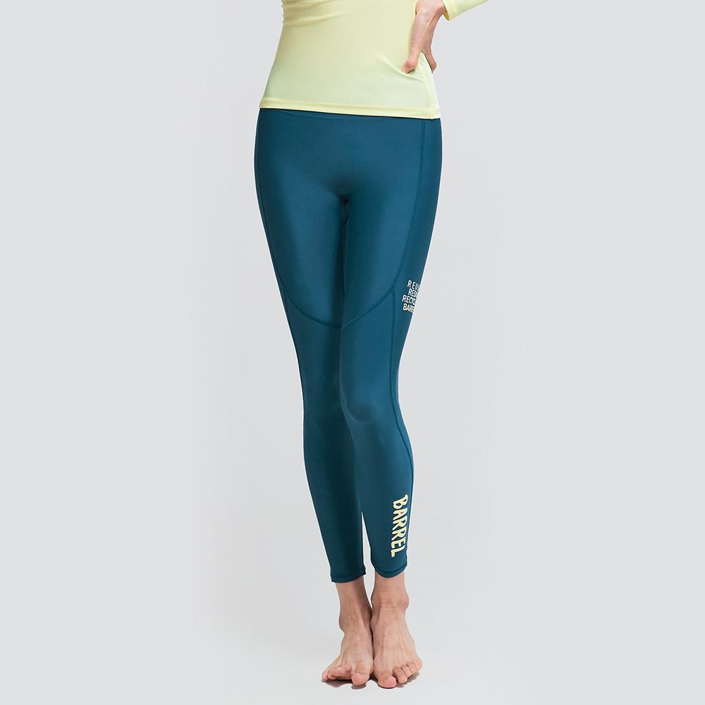 BARREL Women'S Essential Water Leggings Peacock (Bi2Wwlg07Pck)