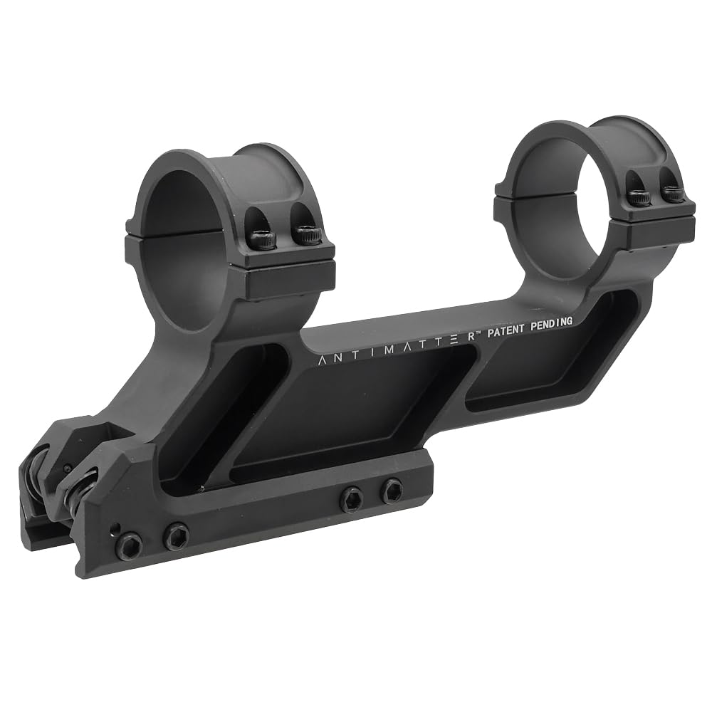 Ryohin Buhin 6068 Aluminum Alloy Evolution Gear ANTIMATTER ScopeSwitch Replica 1.93" High Mount Scope Switch with Offset Mount Base, Black