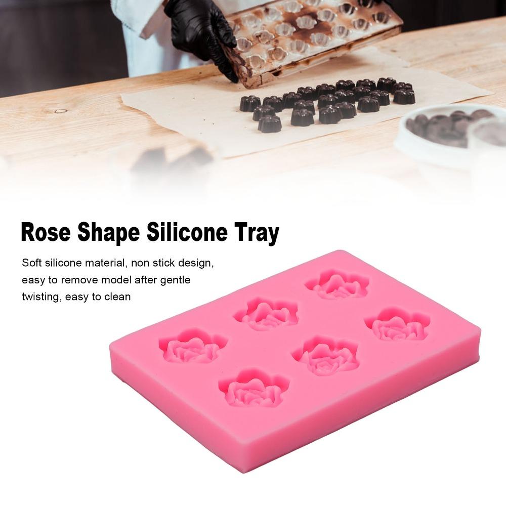 Multi Purpose Silicone Baking Tray Easy Model Removal Flower Fondant Mold For Baking Enthusiasts