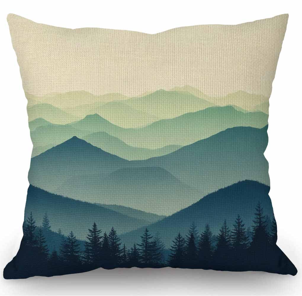 Italy Flag Map Pillow Cover Italian Tricolor Country Silhouette Cushion Case Europe Travel Theme Home Decor Throw Pillowcase