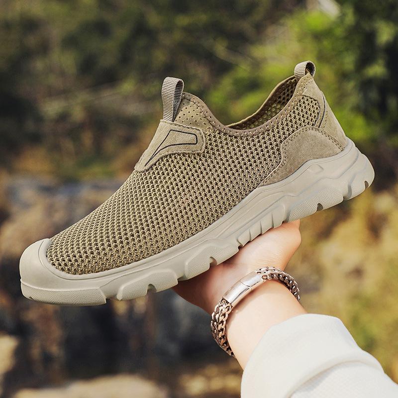 

Summer casual ultra-light sandals bag heel hole shoes soft sole non-slip one-pedal walking summer men s shoes 38