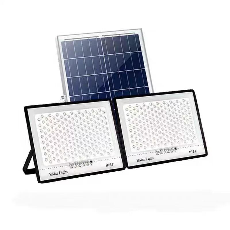 Dream Bubble Solar Outdoor Dual-Head Floodlight