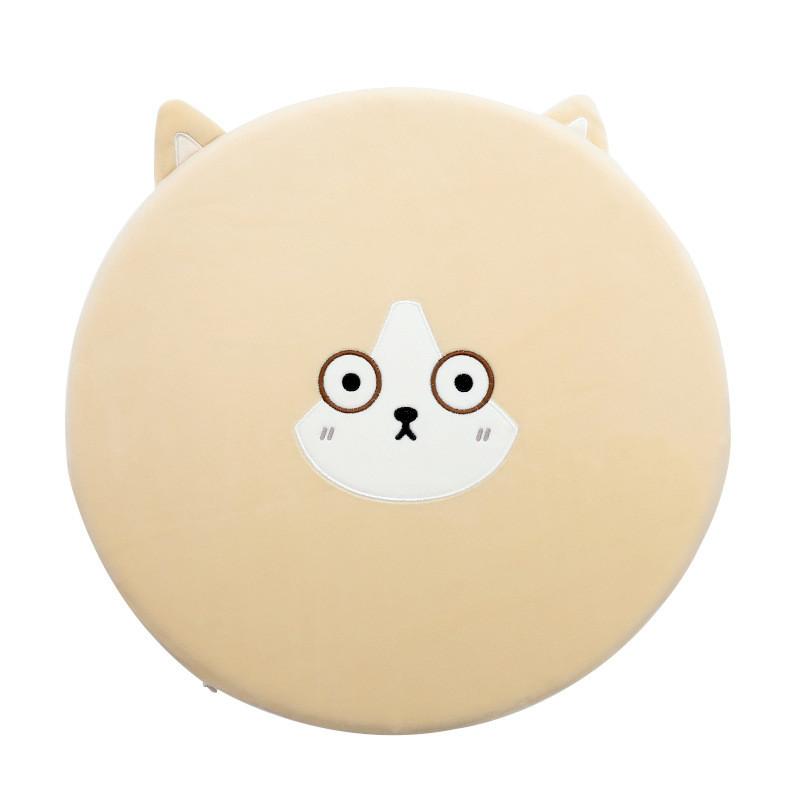 

Cartoon Animal Cushioned Seat Pad With Memory Foam For Living Room Comfort Style P