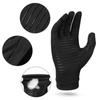 Driving Hiking Running Full Finger Gloves Copper Fiber Spandex Touch Screen Winter Warm