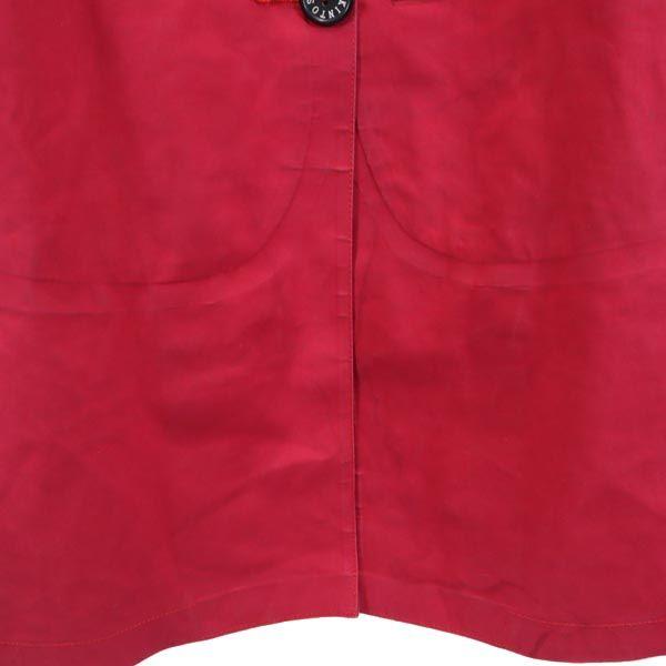 Mackintosh Stainless collar coat 32 Red Handmade Women Used