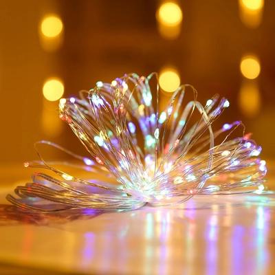 2m/3m/5m/10m Battery/USB LED String Lights Garland Lamp DIY Party Wedding Christmas Tree Flasher Fairy Lights Home