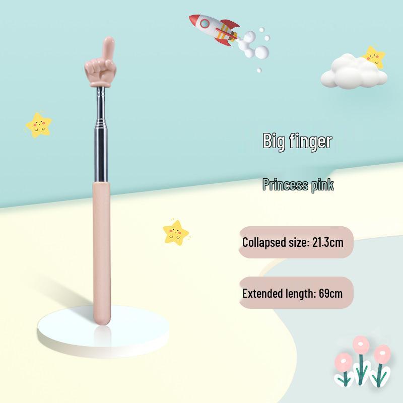 Retractable Teaching Pointer Stick for Teachers and Students