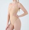 European and American Style Nude Backless Shaping Bodysuit - High Elastic, Breathable, Sexy, Tight Yoga Sleeveless Bodysuit for Women.