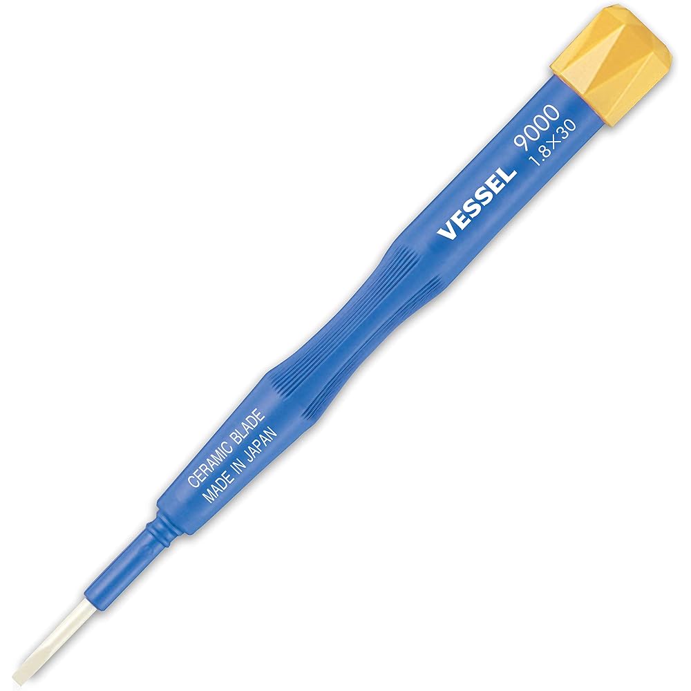 VESSEL (VESSEL) ceramic adjustment screwdriver -1.8 x 30 9000