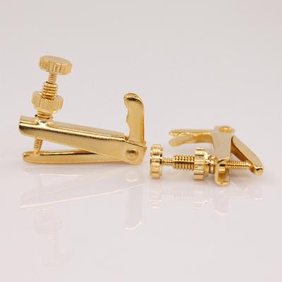 4 adet keman ince ayarlayıcılar 4/4-3/4 keman alaşımlı dize ayarlayıcı Anti pas keman parçaları