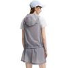 Fila Original Cool Touch Mountain Outdoor Hooded Vest Women Vests Gravel-Gray F11W629705FGY