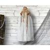 Décoration Suspendue De Mariée Zombie - ATOSA - 183 Cm - Blanc - Fête - Adulte