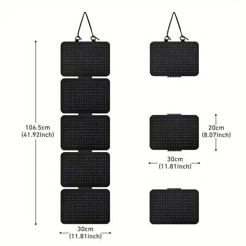 New DIY Hanging Enamel Lapel Pin Display Panels Felt Badge Button Brooch Storage Holder Jewelry Necklace Stand Earring Organizer