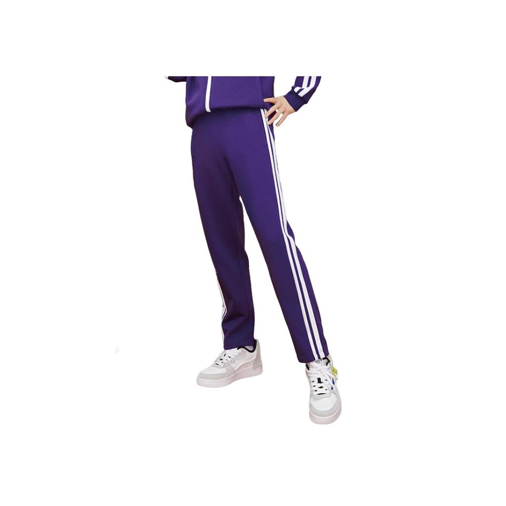 Li Ning Casual Running Sports Pants Men Bottoms New-Lakers-Purple AKLQA41-2