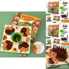 Wooden Hedgehog Sensory Game For Children Hand Coordination And Cognitive Growth