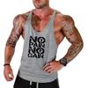 Tank Top Summer Y Back Gym Stringer Tank Top Men Cotton Clothing Bodybuilding Sleeveless Shirt Fitness Vest Muscle Singlets Workout Tank