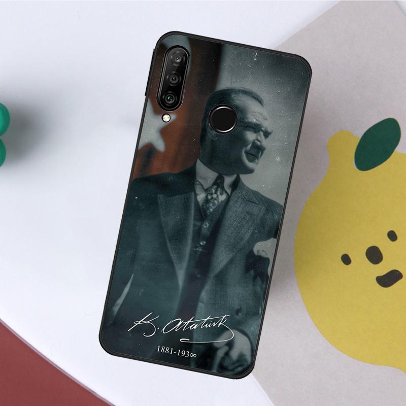 

Turkish Ataturk Flag For Huawei Nova 5T 9 10 SE 11i 8i 7i 3i Nova Y70 Y60 Y61 Y90 P20 P40 Lite P60 P30 Pro Case Huawei P20 Pro