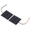 2Pcs 5.5V 0.6W Wired Solar Panel Multifunctional Portable Mini Solar Board Polysilicon