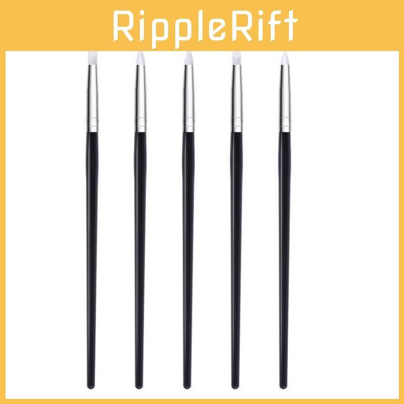 Adhesive Dental Composite Resin Cement Tooth Silicone Brush Pen 5 Pcs