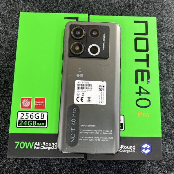 Smartphone Note 40 Pro: 24G+256GB 5G Android Phone with MediaTek Chip
