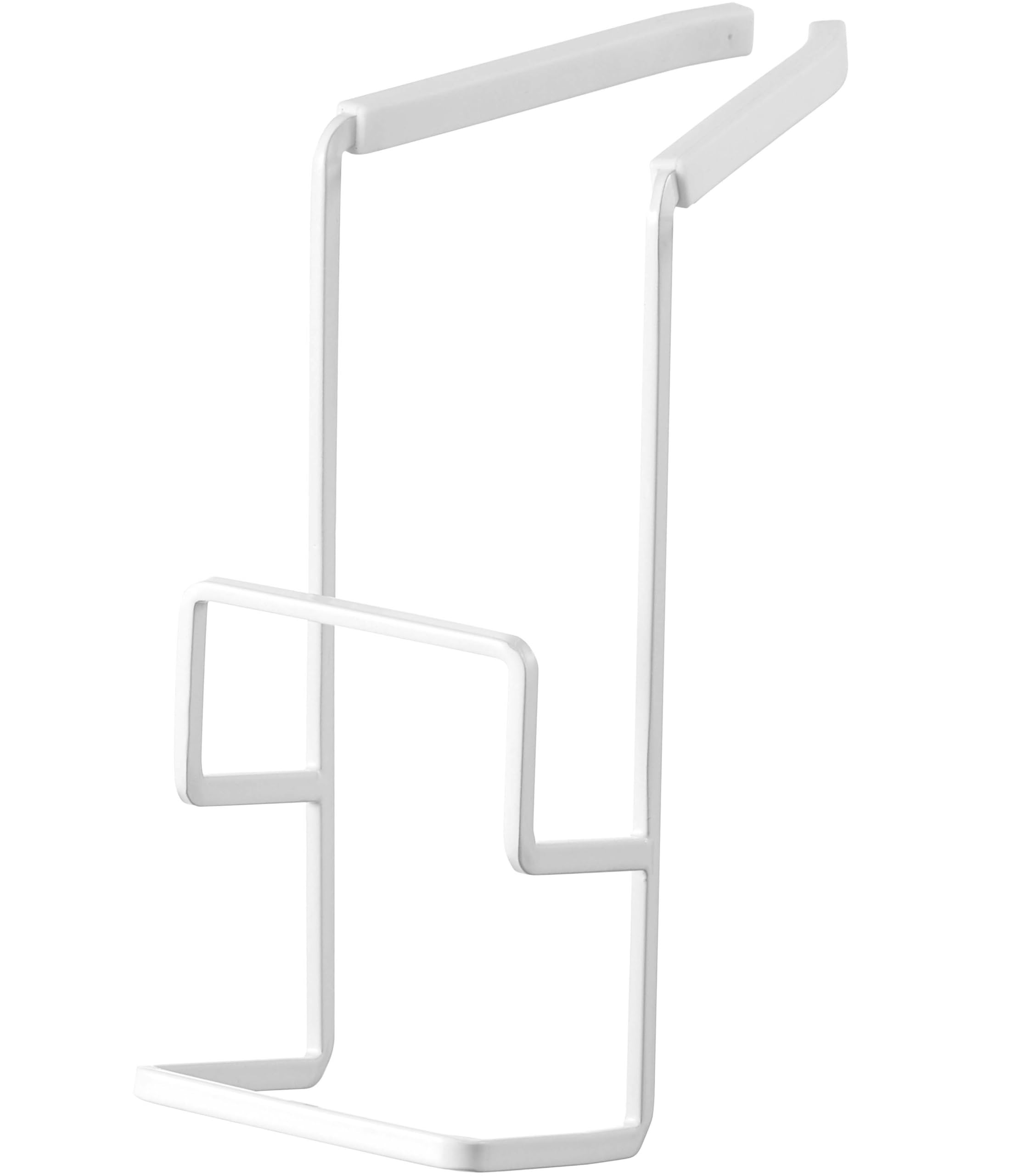 

Yamazaki Jitsugyo Faucet Sponge Holder Double White Tower 4390 Approx. 6X16X15.5cm