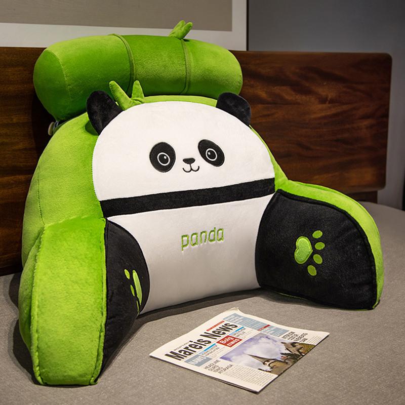 Cartoon Panda Detachable Washable Cushion Bedhead Pregnant Women's Waist Pillow Sofa Decorator Lumbar Support Chair Cushion