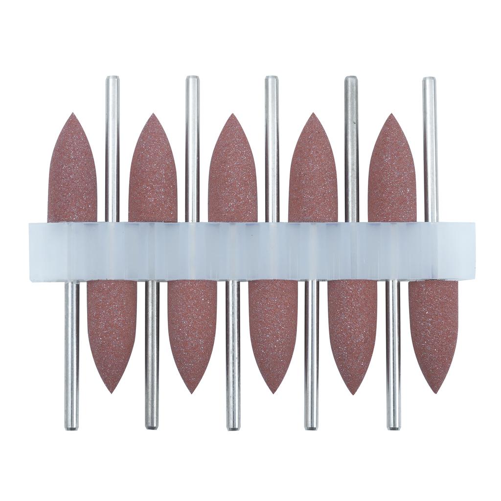 10Pcs/Lot 2.35mm Dental Silicone Rubber Polishers Burs Grinding Heads HP Shank Drill Rotary Teeth Whitening Dentist Tool