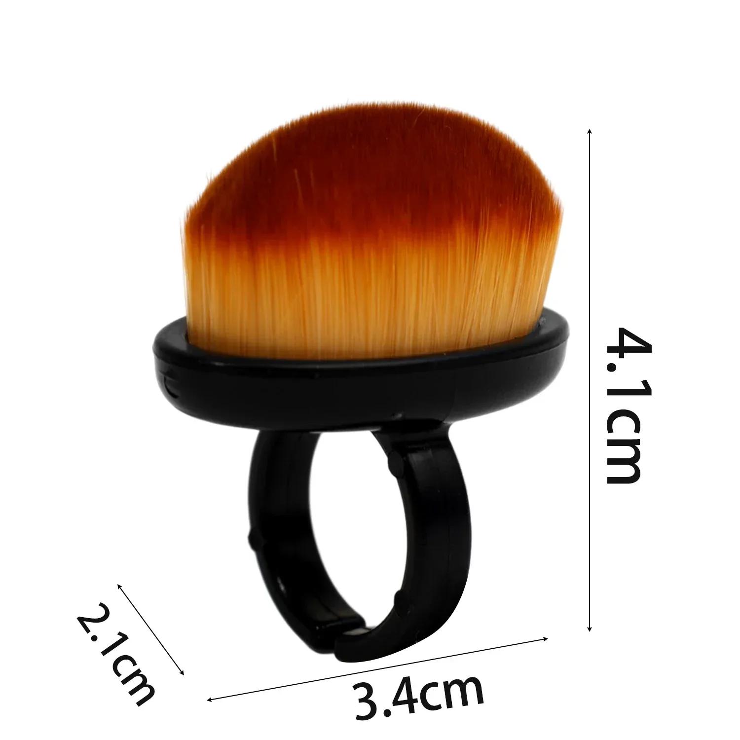 

1/5/10 шт. Профессиональная щетка для ногтей, щетка для дизайна ногтей, щетка для удаления гель-лака, пудра, инструмент для чистки, кисти для макияжа, маникюрные аксессуары 1pc чёрный