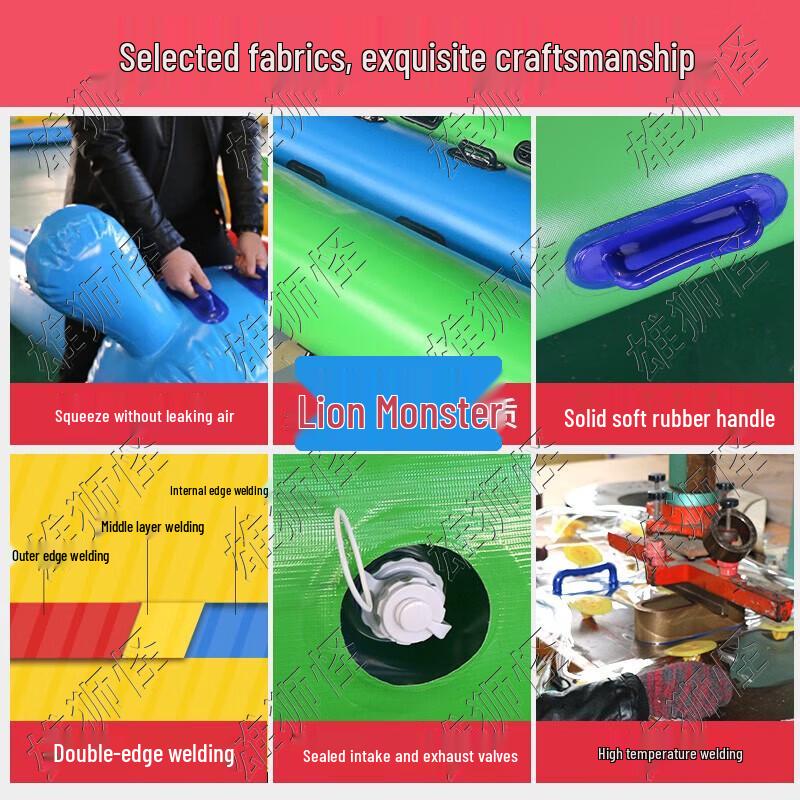 Inflatable Caterpillar Team Racing Game Prop