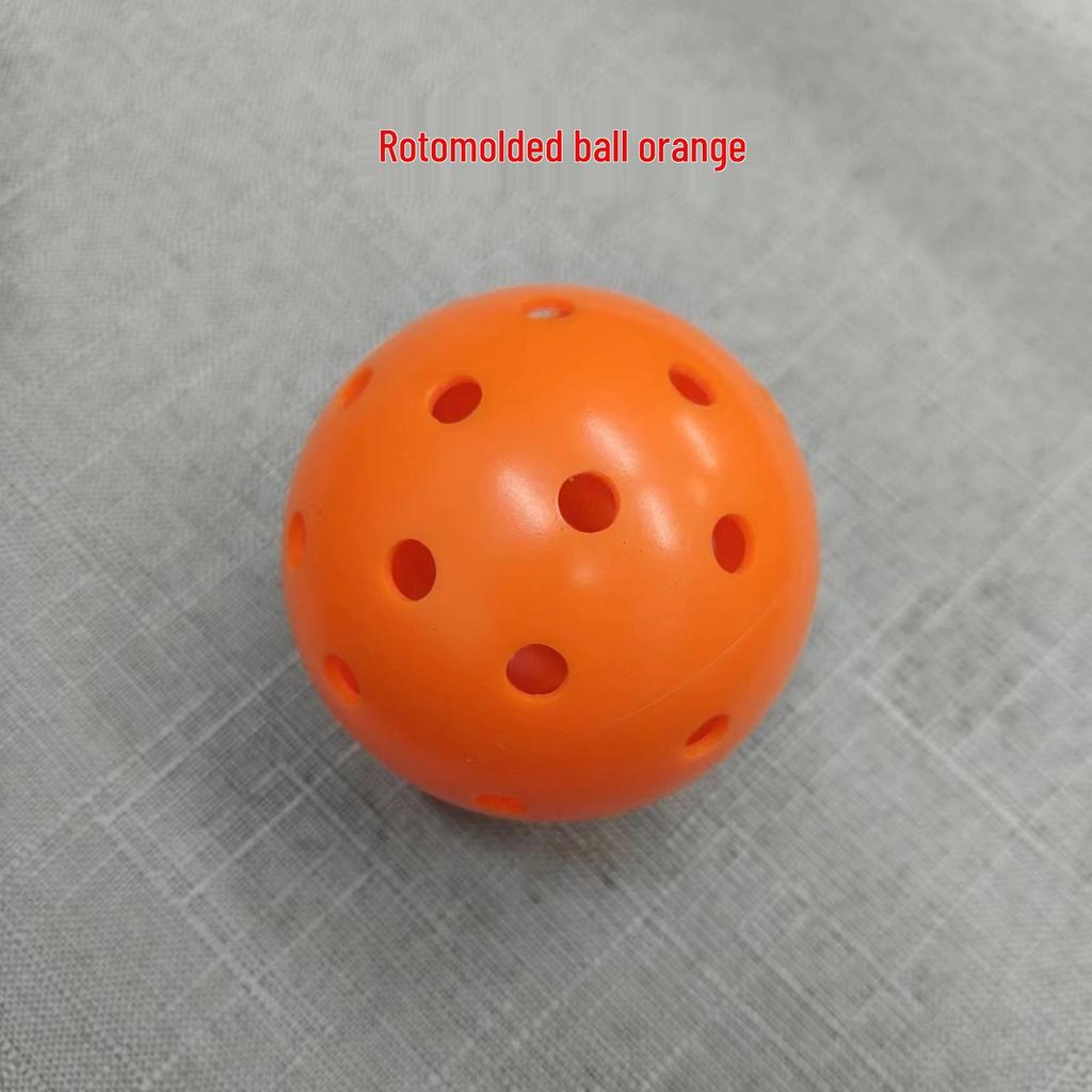 74mm Luminous Pickleball, 40-Hole Rotational & Injection Molded