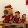 Clothes Wear Capybara Plush Toy Animal Stuffed Doll Cartoon Kids Birthday Gift