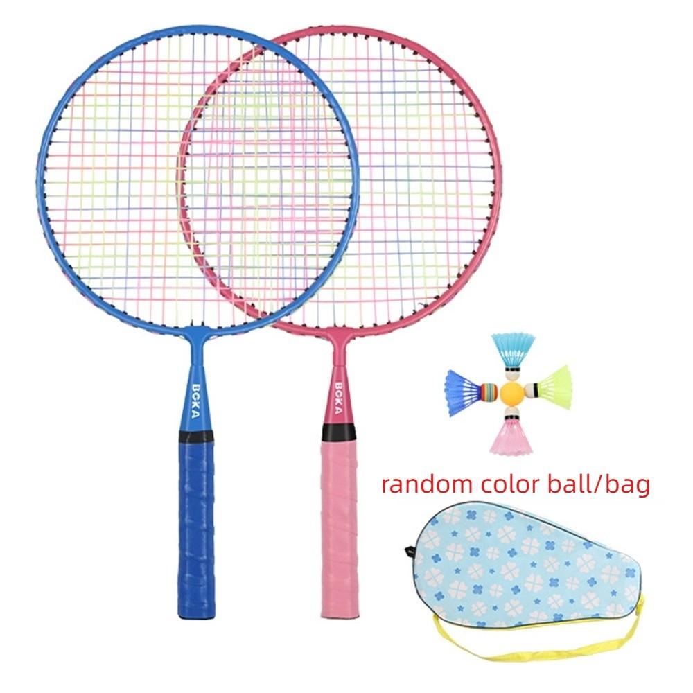 Lehké dětské badmintonové rakety Tlumící nárazy Sportovní herní hračky Tenisové vybavení