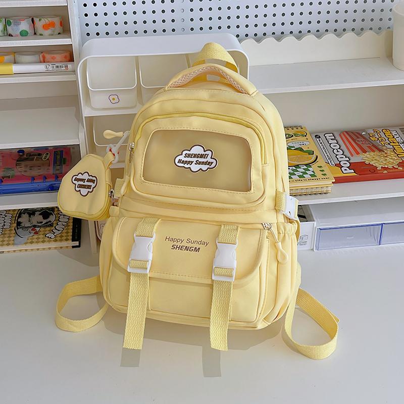 Women's Schoolbag Middle School Student Lightweight Small Backpack