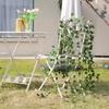 12pcs Anti Sun Resistant And Non Fading Ivy Vine Leaves, Room, Garden, Office Decoration, Holiday Party Green Leaf Flower Garland Wall Hanging