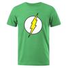 Tričko The BIG BANG Theory The Lightning Tričko s potiskem pro muže Bavlna Oversized oblečení Ležérní Street Krátký rukáv Legrační trička