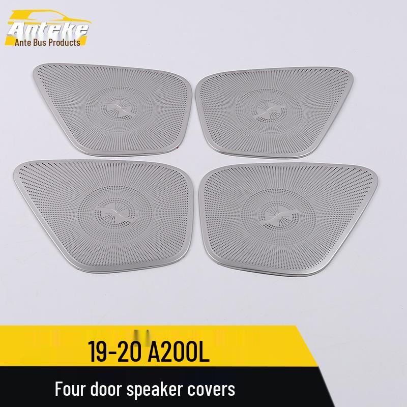 Stainless Steel Speaker Cover for 19-20 A200L Four-Door Audio Decor