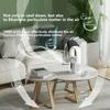 Portable Mini Air Conditioner USB Air Cooler Bladeless Electric Fan 6-speed Silent Timed Air Conditioner Cooling Fan