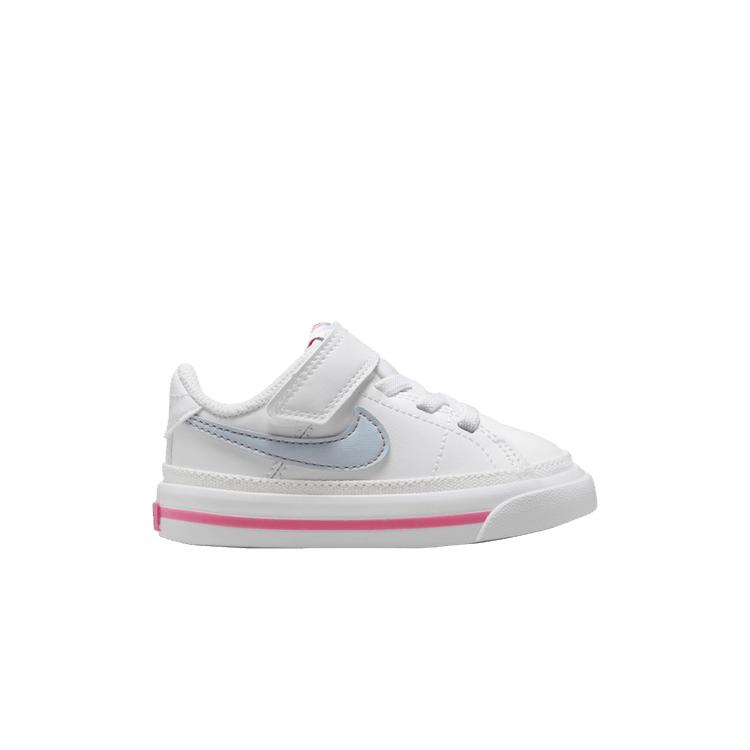 

Детские кроссовки Nike Court Legacy Lift TD White Light Armory Blue Pinksicle DA5382-121