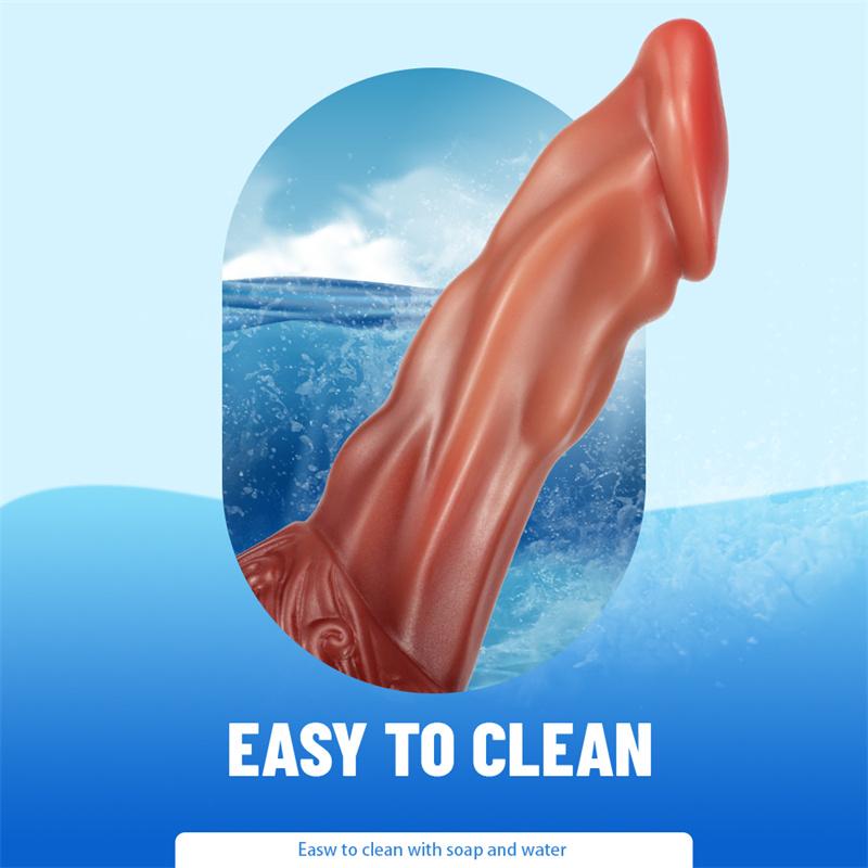 Female Masturbator Simulation Penis Super Large Silicone Soft Super Thick Fake Penis Adult Products