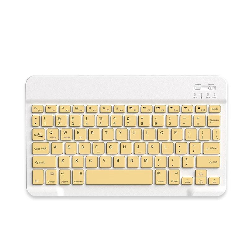 Top-Selling Bluetooth Wireless Keyboard for iPad, Huawei, Lenovo, and Android Devices with Rechargeable Battery
